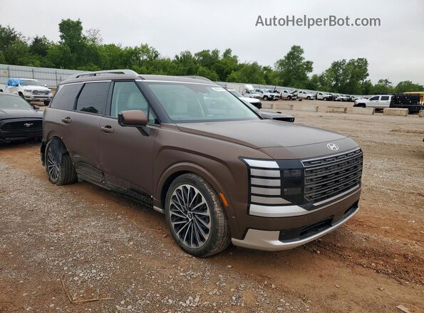 KM8RMESA4TU035518 2026 HYUNDAI PALISADE Brown Передня права чверть