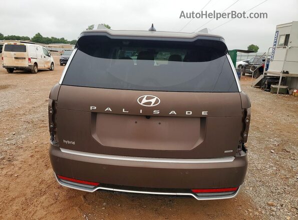 KM8RMESA4TU035518 2026 HYUNDAI PALISADE Brown Вид ззаду