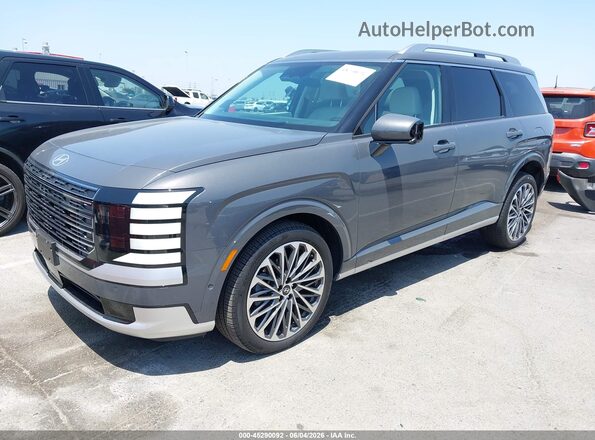 KM8RMESA4TU051475 2026 HYUNDAI PALISADE HEV Gray Передня ліва чверть