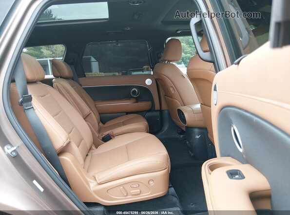 KM8RMESA8TU046540 2026 HYUNDAI PALISADE HEV Brown Widok naklejki z numerem VIN