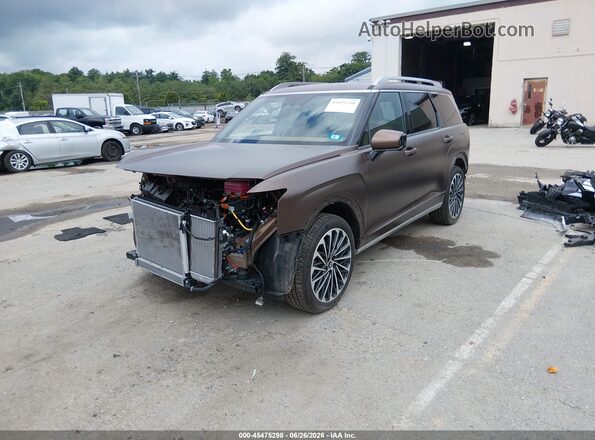 KM8RMESA8TU046540 2026 HYUNDAI PALISADE HEV Brown Przód lewy