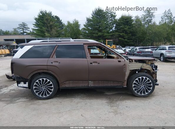 KM8RMESA8TU046540 2026 HYUNDAI PALISADE HEV Brown Widok wnętrza 360 stopni