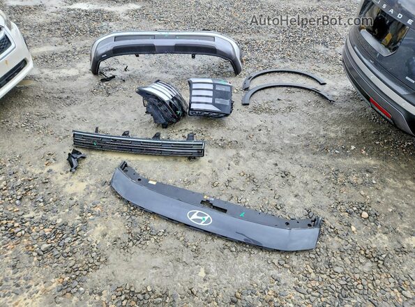 KM8RNES28TU074652 2026 HYUNDAI PALISADE Gray Widok naklejki z numerem VIN