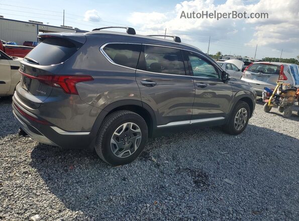 KM8S2DA12MU006166 2021 HYUNDAI SANTA Gray Rear right