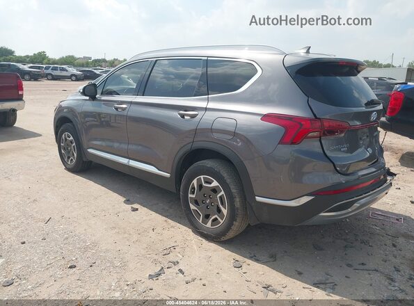 KM8S2DA12NU058057 2022 HYUNDAI SANTA FE HYBRID Gray Задня ліва чверть