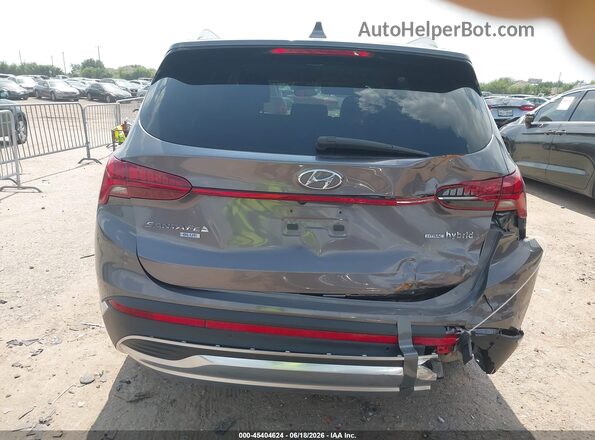 KM8S2DA12NU058057 2022 HYUNDAI SANTA FE HYBRID Gray 