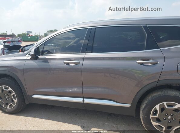 KM8S2DA12NU058057 2022 HYUNDAI SANTA FE HYBRID Gray Панорамний вид салону 360°