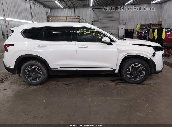 KM8S2DA13MU010484 2021 HYUNDAI SANTA FE HYBRID White Панорамний вид салону 360°