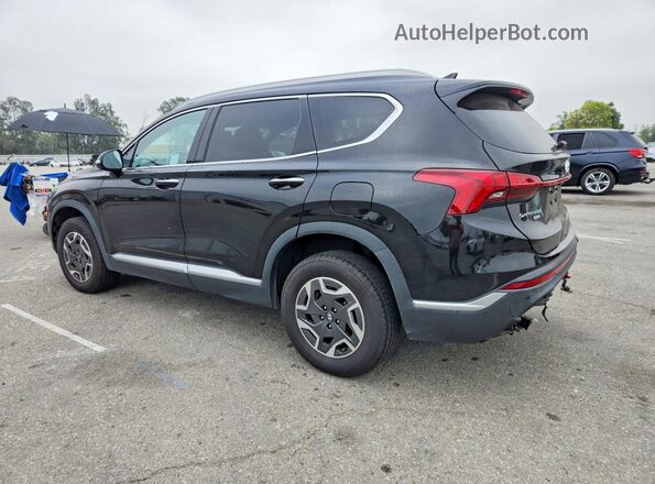 KM8S2DA1XMU006304 2021 HYUNDAI SANTA Black Հետևի ձախ