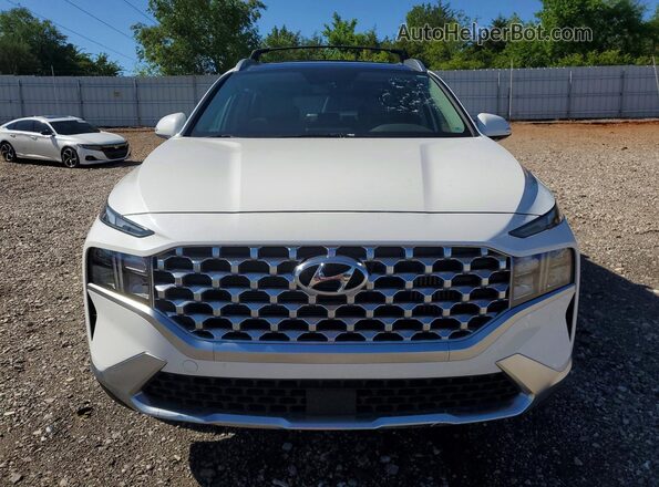 KM8S3DA16MU013375 2021 HYUNDAI SANTA White 