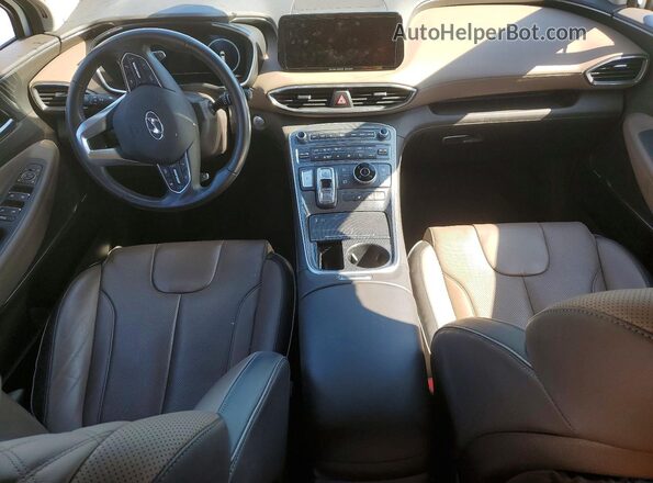 KM8S3DA16MU013375 2021 HYUNDAI SANTA White 