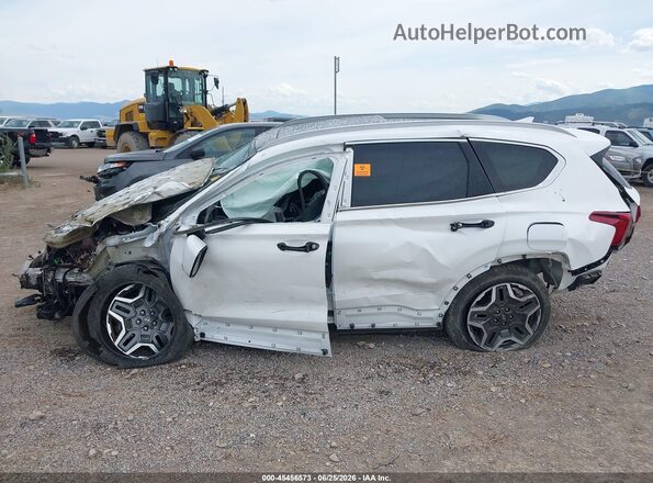 KM8S3DA1XNU044355 2022 HYUNDAI SANTA FE HYBRID White Вид задньої частини салону