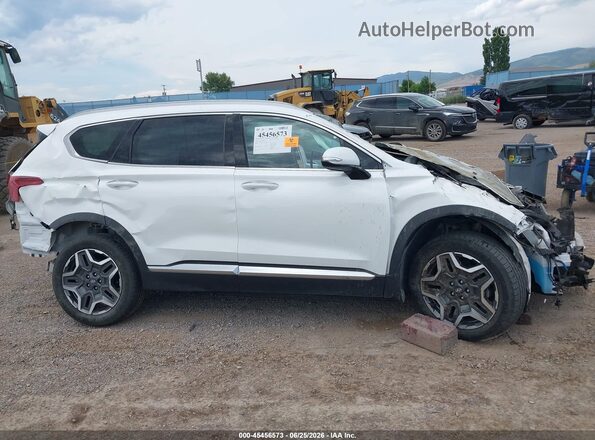 KM8S3DA1XNU044355 2022 HYUNDAI SANTA FE HYBRID White Вид щитка приладів
