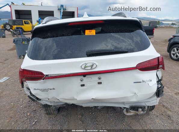 KM8S3DA1XNU044355 2022 HYUNDAI SANTA FE HYBRID White 