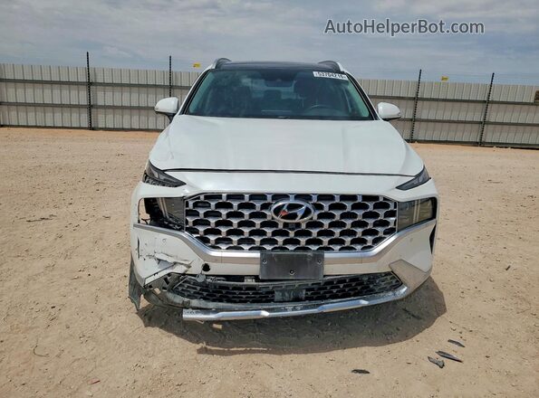 KM8S5DA10NU047761 2022 HYUNDAI SANTA White Vista frontal