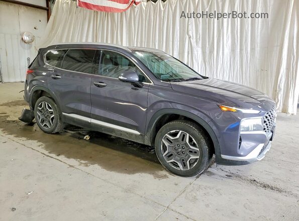 KM8S5DA10NU053320 2022 HYUNDAI SANTA Gray Delantero derecho