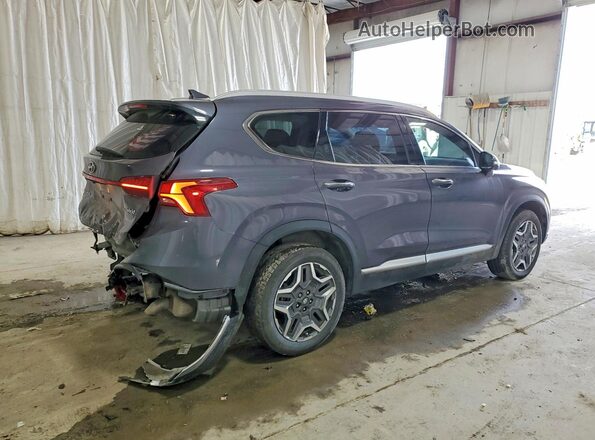KM8S5DA10NU053320 2022 HYUNDAI SANTA Gray Trasero derecho