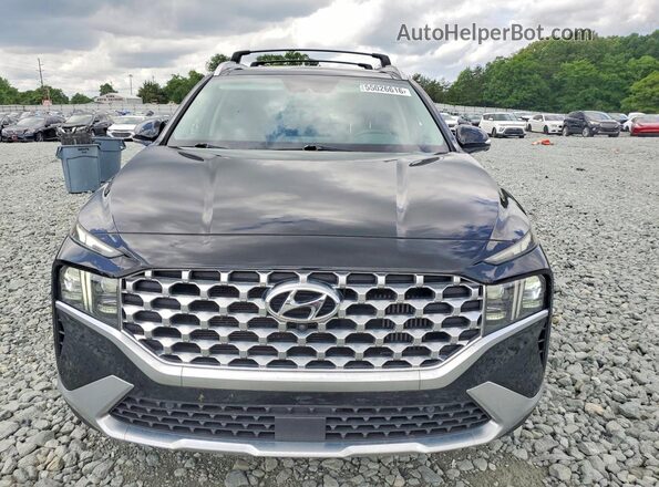 KM8S5DA11MU012547 2021 HYUNDAI SANTA Black Widok z przodu