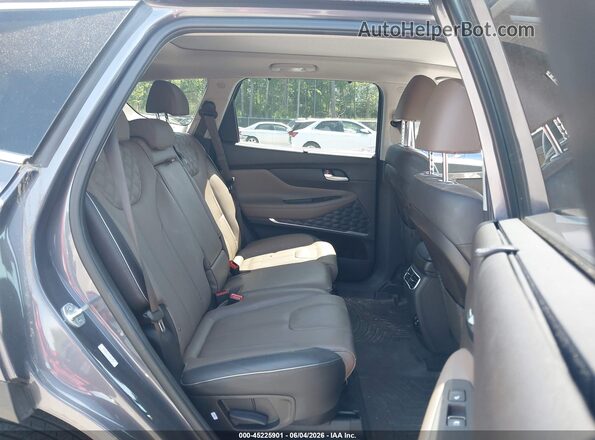 KM8S5DA11NU059529 2022 HYUNDAI SANTA FE HYBRID Gray VIN კოდის სტიკერის ხედი