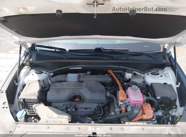 KM8S5DA14NU026573 2022 HYUNDAI SANTA FE HYBRID White უკანა ხედი