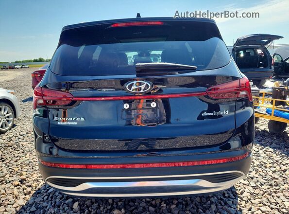 KM8S5DA15NU047786 2022 HYUNDAI SANTA Black Vista trasera