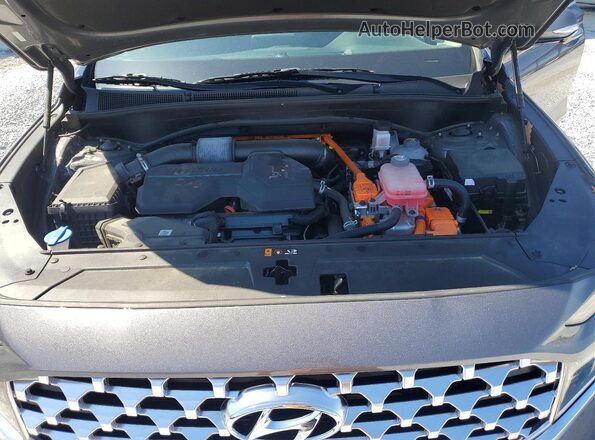 KM8S5DA17MU003402 2021 HYUNDAI SANTA Серый Вид задней части салона
