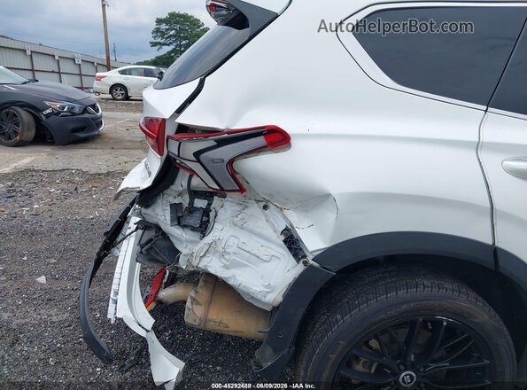 KM8S5DA19MU011078 2021 HYUNDAI SANTA FE HYBRID White Вид спереду