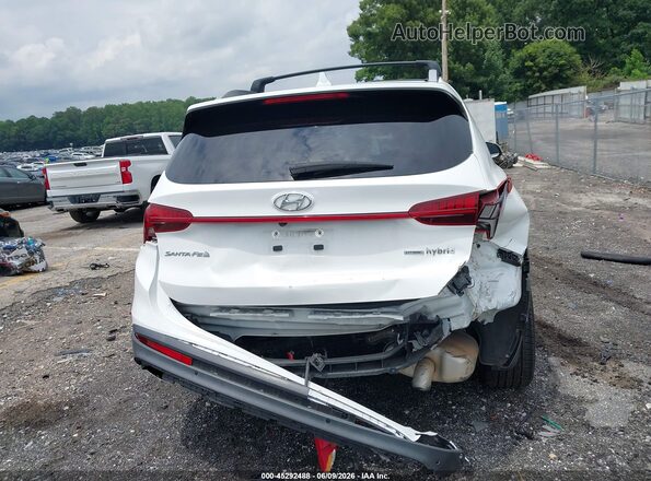 KM8S5DA19MU011078 2021 HYUNDAI SANTA FE HYBRID White 