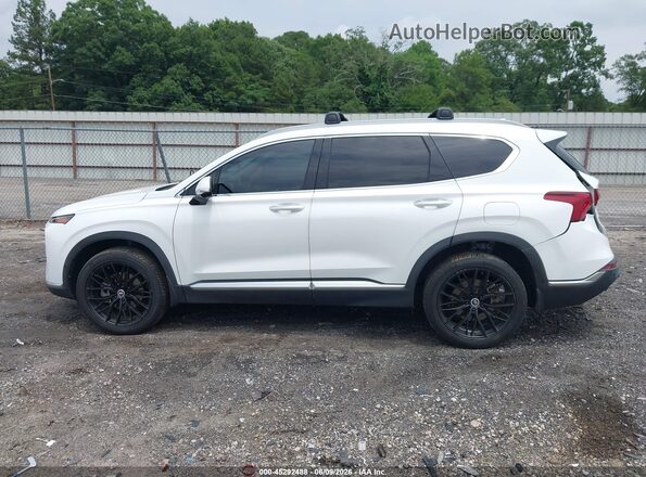 KM8S5DA19MU011078 2021 HYUNDAI SANTA FE HYBRID White Панорамний вид салону 360°