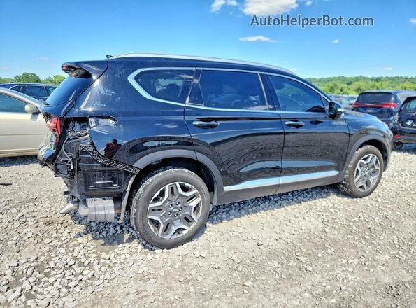 KM8S5DA19NU054255 2022 HYUNDAI SANTA Black Rear right