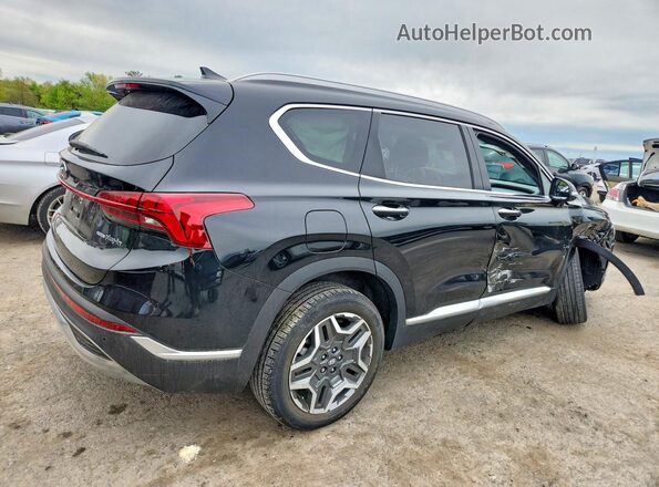 KM8S6DA21PU077909 2023 HYUNDAI SANTA Black Tył prawy