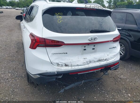 KM8S6DA24NU031813 2022 HYUNDAI SANTA FE PLUG-IN HYBRID White 