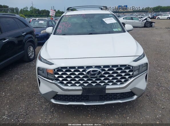 KM8S6DA24NU031813 2022 HYUNDAI SANTA FE PLUG-IN HYBRID White ხელსაწყოთა პანელის ხედი