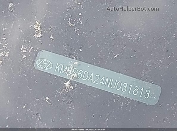 KM8S6DA24NU031813 2022 HYUNDAI SANTA FE PLUG-IN HYBRID White 