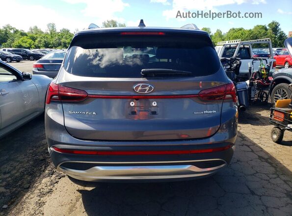 KM8S7DA22PU092299 2023 HYUNDAI SANTA Gray უკანა ხედი