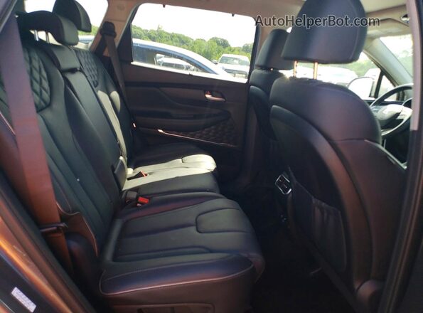 KM8S7DA22PU092299 2023 HYUNDAI SANTA Gray უკანა სავარძლების ხედი
