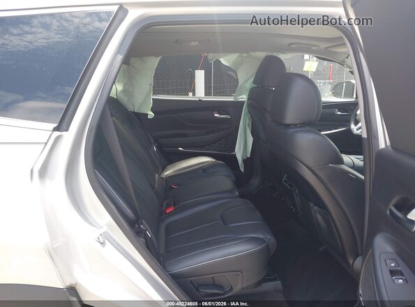 KM8S7DA23NU043898 2022 HYUNDAI SANTA FE PLUG-IN HYBRID Silver VIN კოდის სტიკერის ხედი