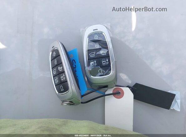 KM8S7DA23NU043898 2022 HYUNDAI SANTA FE PLUG-IN HYBRID Silver წინა პანელის ხედი