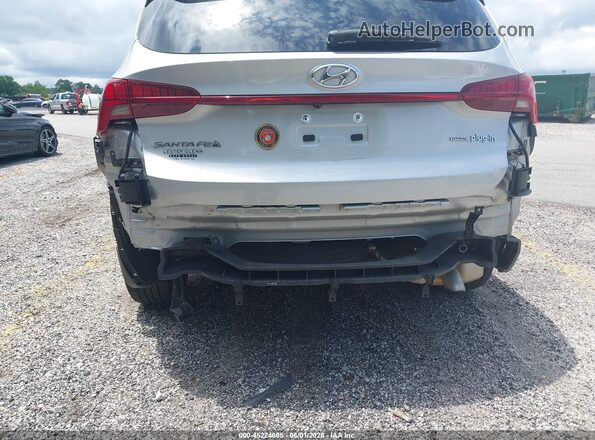 KM8S7DA23NU043898 2022 HYUNDAI SANTA FE PLUG-IN HYBRID Silver წინა ხედი