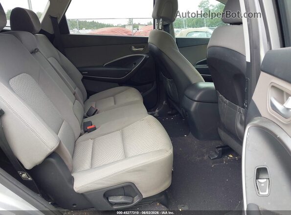 KM8SM4HF1HU200446 2017 HYUNDAI SANTA FE Silver 