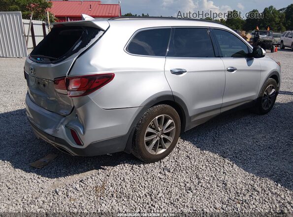 KM8SM4HF2JU264100 2018 HYUNDAI SANTA FE Silver Tył prawy