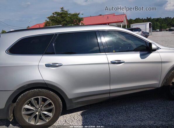 KM8SM4HF2JU264100 2018 HYUNDAI SANTA FE Silver Widok zestawu wskaźników