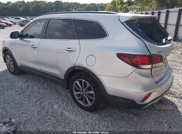 KM8SM4HF2JU264100 2018 HYUNDAI SANTA FE Silver Tył lewy