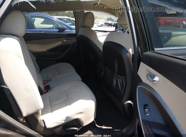 KM8SM4HF3HU175968 2017 HYUNDAI SANTA FE Brown Widok naklejki z numerem VIN
