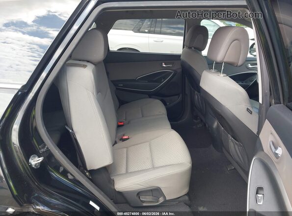 KM8SM4HF4HU252850 2017 HYUNDAI SANTA FE Черный Вид наклейки с VIN-кодом