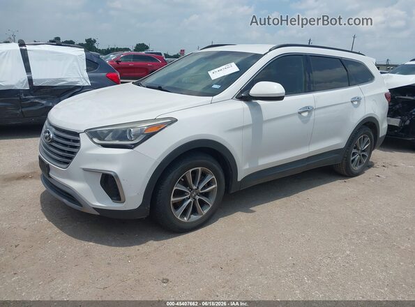 KM8SM4HF5HU208050 2017 HYUNDAI SANTA FE White Front left