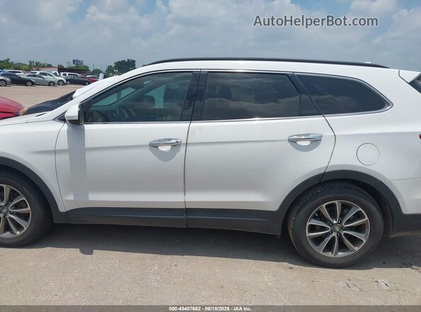 KM8SM4HF5HU208050 2017 HYUNDAI SANTA FE White 360 interior view