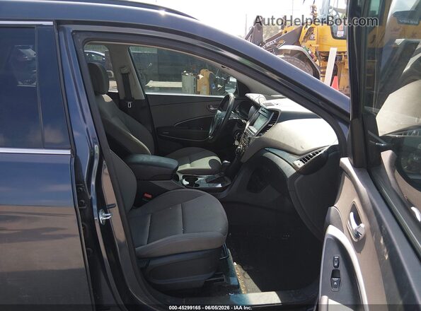 KM8SM4HF5KU298341 2019 HYUNDAI SANTA FE XL Gray Widok wnętrza z przodu
