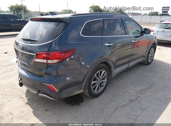 KM8SM4HF5KU298341 2019 HYUNDAI SANTA FE XL Gray Tył prawy