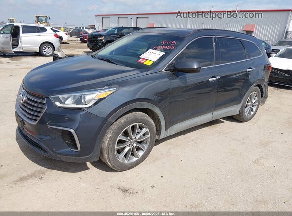 KM8SM4HF5KU298341 2019 HYUNDAI SANTA FE XL Gray Przód lewy